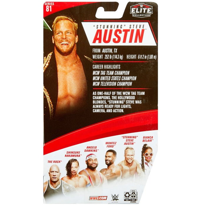 WWE Elite Collection Series 81 Stunning Steve Austin Action Figure