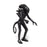 Aliens ReAction: Alien Warrior A (Midnight Black) Figure
