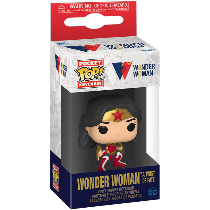 Wonder Woman 80th Anniversary A Twist Of Fate Pocket Pop! Key Chain
