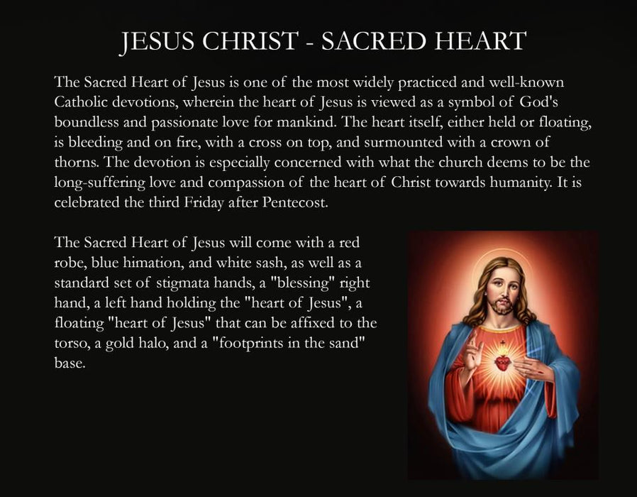 Biblical Adventures Jesus Christ (Sacred Heart) 1/12 Scale Figure