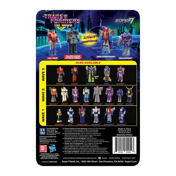 Transformers ReAction King Starscream 3 3/4-Inch Figure