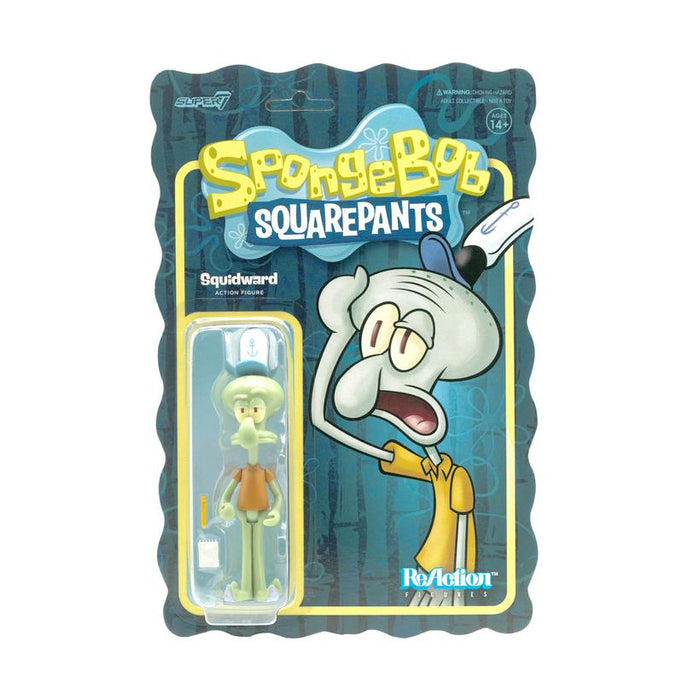 SpongeBob SquarePants Squidward 3 3/4-Inch ReAction Figure