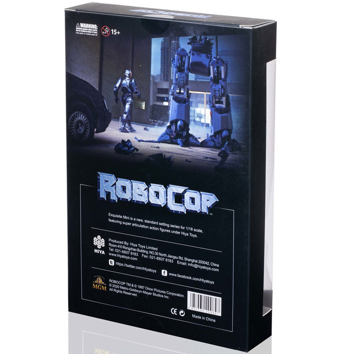 RoboCop Glow-In-The-Dark 1:18 Scale Action Figure - Halloween Comic Fest 2020 PX Exclusive