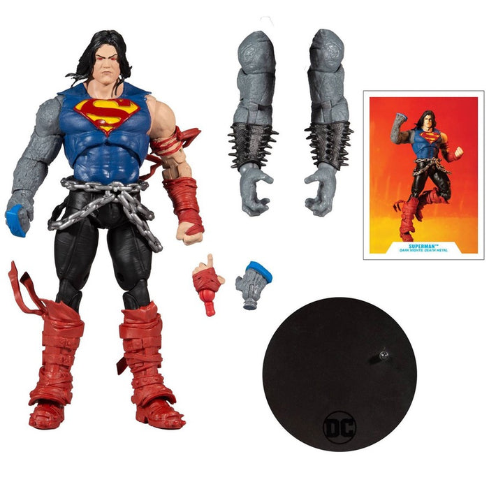 DC Dark Nights Death Metal Wave 4 (Darkfather Build-a-Figure) Superman 7-Inch Action Figure