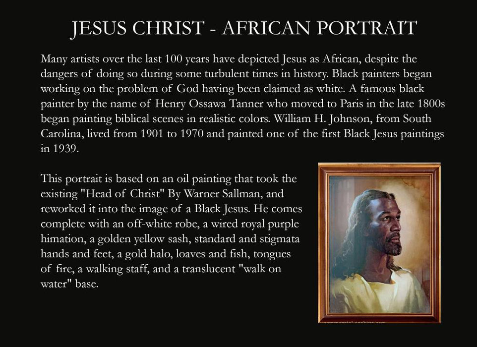 Biblical Adventures Jesus Christ (African Portrait) 1/12 Scale Figure