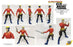 Hero H.A.C.K.S. Wave 1 Flash Gordon Comic Flash Gordon 4-Inch Figure