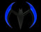 Batman: The Animated Series Batman Beyond Batarang (Blue with Lights) Prop Replica