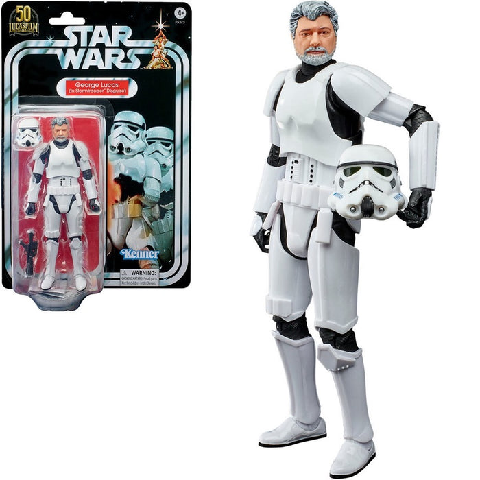 Star Wars The Black Series George Lucas (in Stormtrooper Disguise) 6-Inch Action Figure