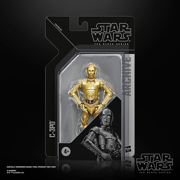Star Wars The Black Series Archive Wave 4 C-3PO 6-Inch Action Figure
