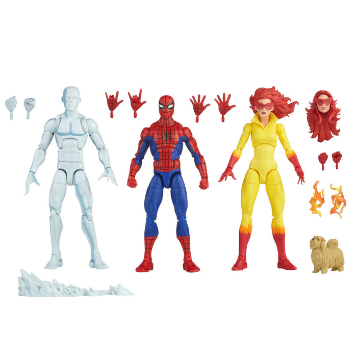 Marvel Legends Series Spider-Man and His Amazing Friends Action Figure 3-Pack