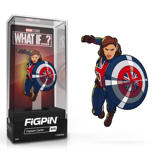 Marvel Studios What If…? Captain Carter FiGPiN Classic 3-Inch Enamel Pin
