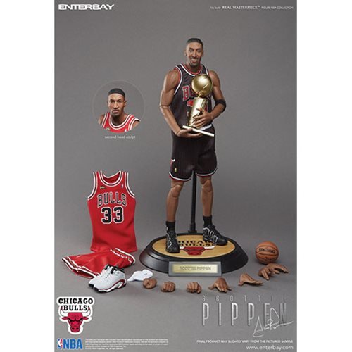 NBA Collection Scottie Pippen Version 2 Real Masterpiece 1:6 Scale