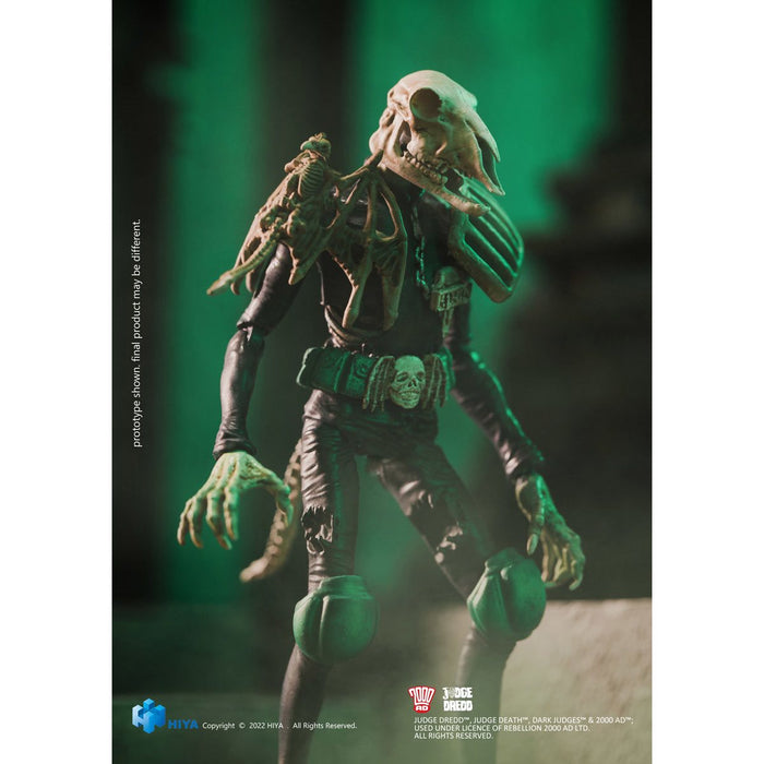 Judge Dredd 1:18 Scale Judge Death Exquisite Mini Action Figure