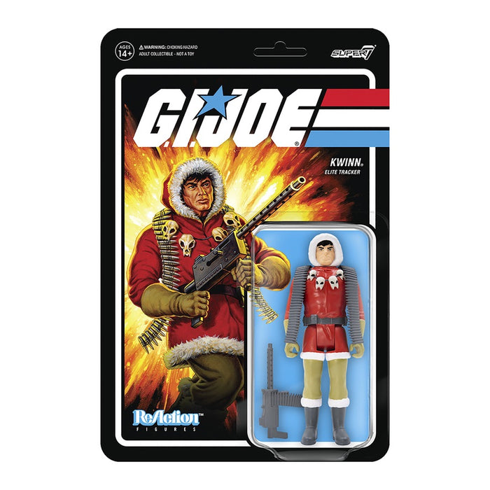 G.I. Joe Tracker Kwinn 3 3/4-Inch ReAction Figure