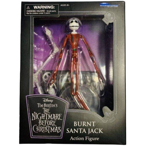 Nightmare Before Christmas Burnt Santa Jack Action Figure