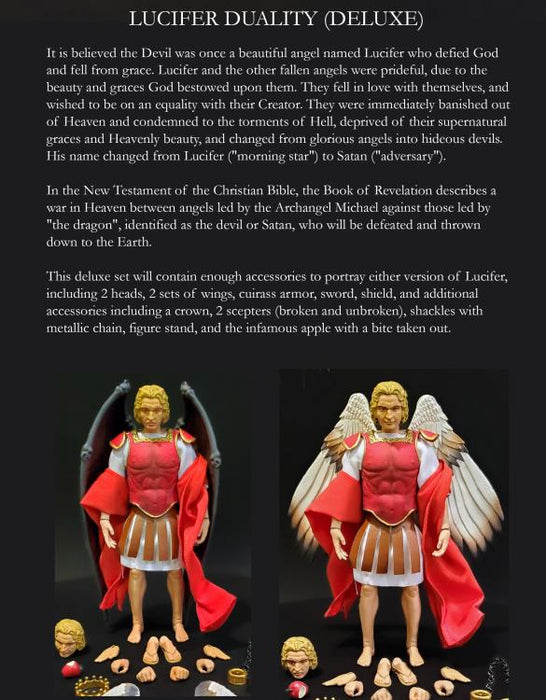 Biblical Adventures Lucifer (Duality) Deluxe 1/12 Scale Figure