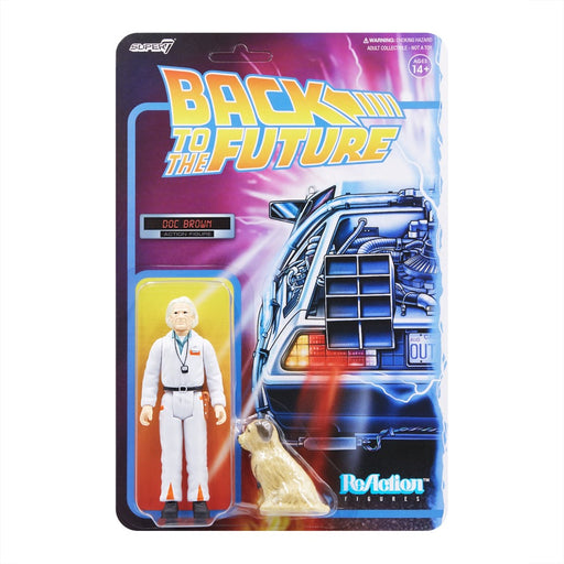 Back to the Future ReAction Wave 2 - Doc Brown Figure