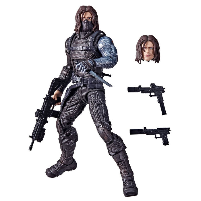 Marvel Legends The Falcon and the Winter Soldier 6-Inch Winter Soldier (Flashback) Action Figure