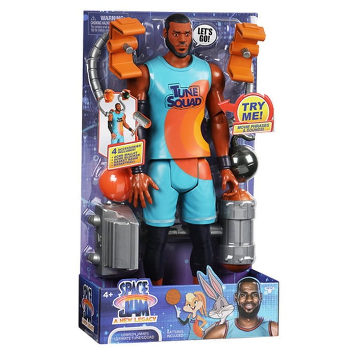 Space Jam LeBron James 12-Inch Deluxe Action Figure — Chubzzy Wubzzy ...