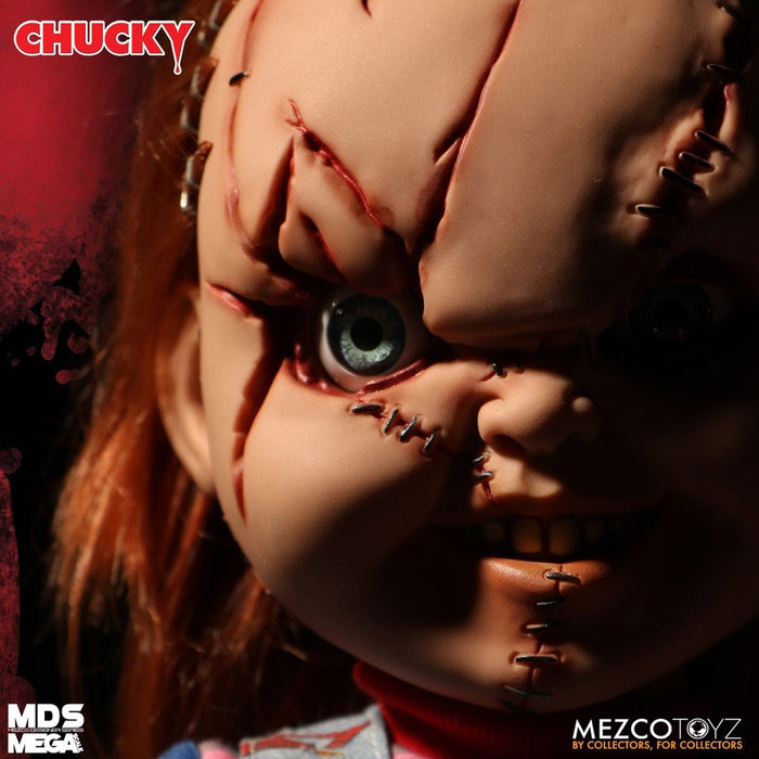 Bride of Chucky: Talking Scarred Chucky 15-Inch Scale Doll