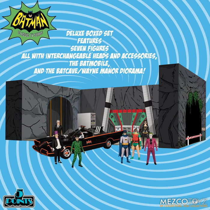 Batman (1966) 5 Points 7-Figure Deluxe Boxed Set