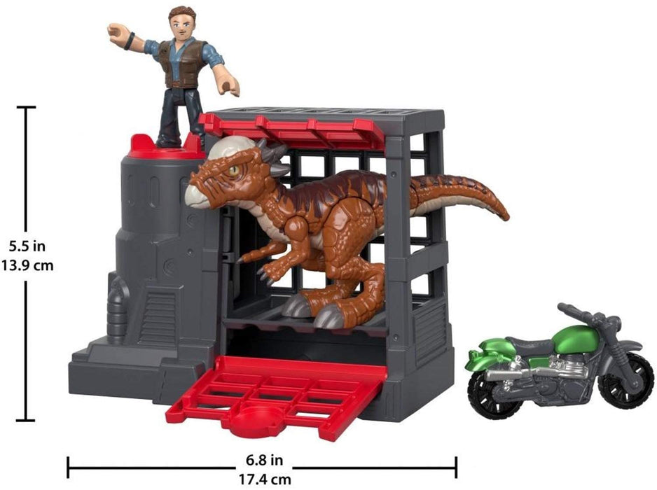Jurassic World: Fallen Kingdom Imaginext Stygimoloch and Owen Playset