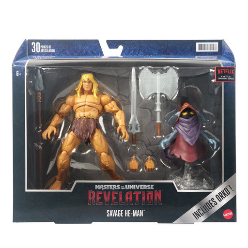 Masters of the Universe Masterverse Revelation Savage He-Man Action Figure