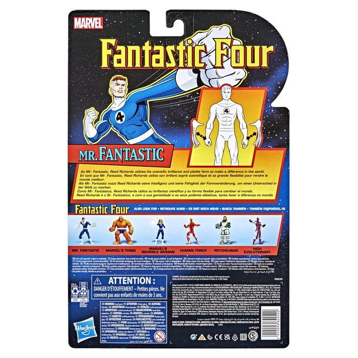 Marvel Legends Fantastic Four Retro Mr. Fantastic 6-Inch Action Figure