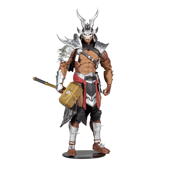 McFarlane Toys Mortal Kombat Shao Kahn (Platinum Kahn) 7 Action Figure with Accessories : Toys & Games