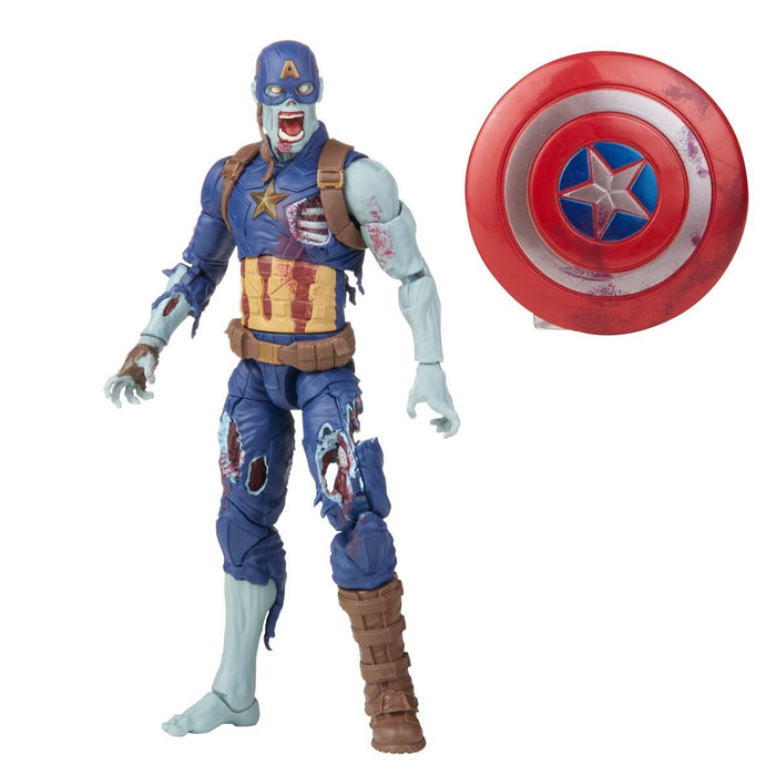 Marvel Legends What If? Zombie Captain America 6-Inch Action Figure