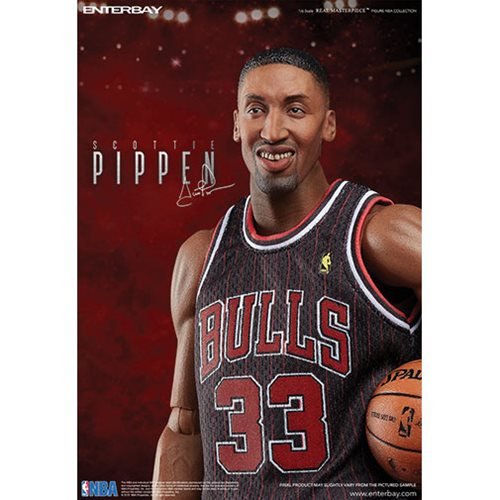 Scottie Pippen Chicago Bulls #33 Black Stripe Youth 8
