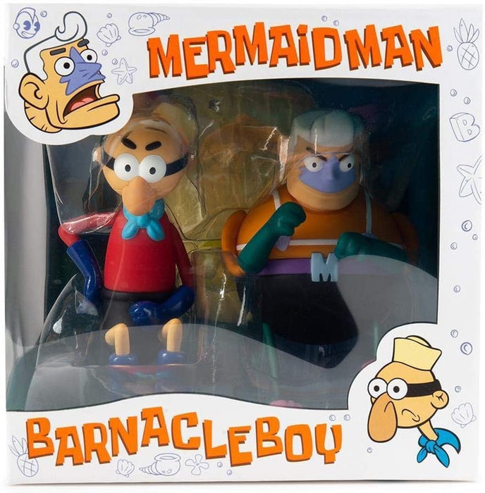 SpongeBob SquarePants Mermaid Man and Barnacleboy Medium Vinyl Figure
