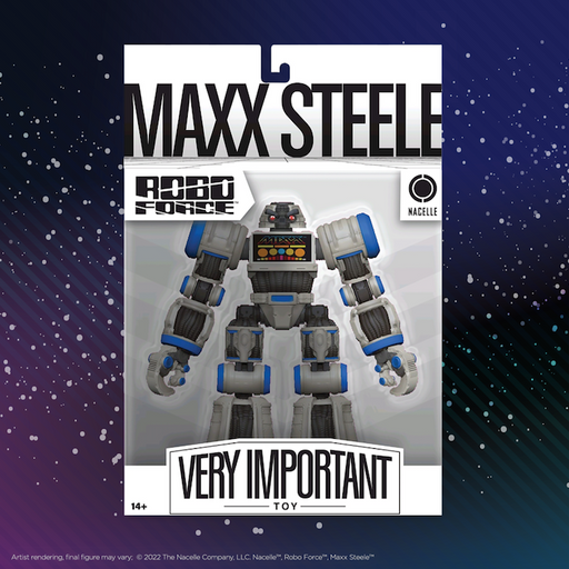 Robo Force Wave 1 Maxx Steele Action Figure