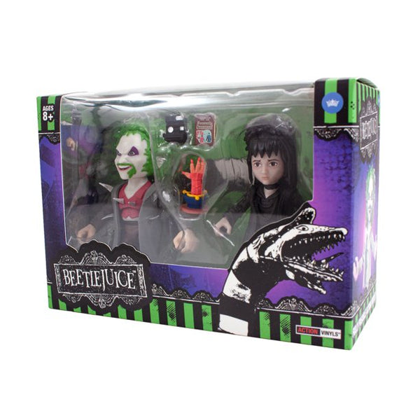 Beetlejuice & Lydia Deetz Vinyl Figure 2-Pack Exclusive — Chubzzy