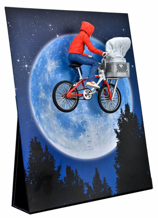 E.T. 40th Anniversary Elliott & E.T. on Bicycle 7-Inch Scale Action Figure
