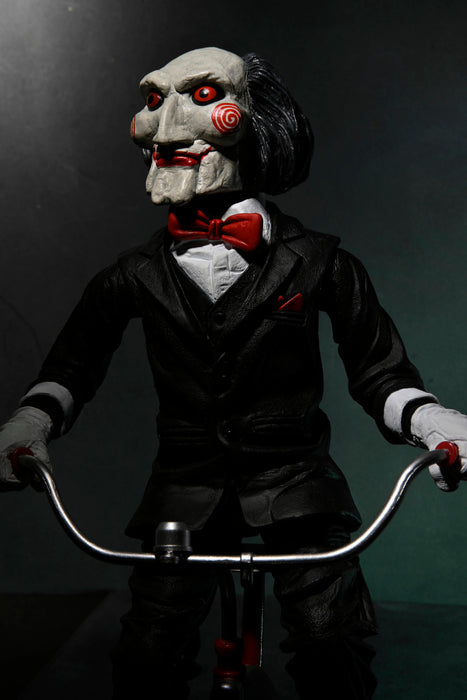 Saw 12-Inch Puppet on Tricycle Action Figure with Sound — Chubzzy