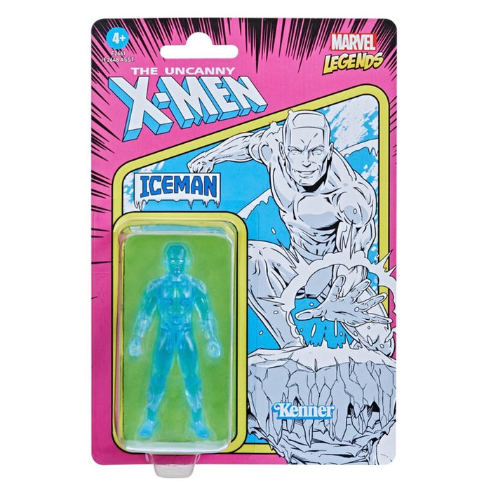Marvel Legends Retro 375 Collection Iceman 3 3/4-Inch Action Figure