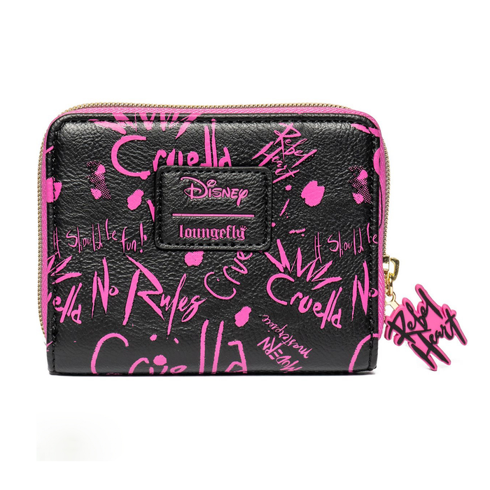 Cruella Graffiti Zip-Around Wallet EE Exclusive