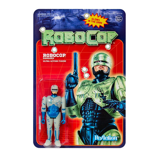 Robocop ReAction: Robocop Battle Damaged (Glow in the Dark) Figure