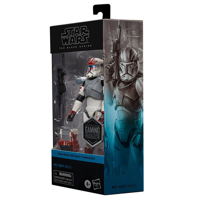 Star Wars The Black Series Gaming Greats Republic Commando RC-1207 (SEV) 6-Inch Action Figure Exclusive