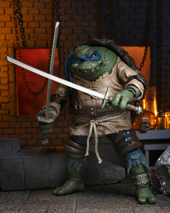 Universal Monsters x Teenage Mutant Ninja Turtles Ultimate Leonardo as The Hunchback 7-Inch Scale Action Figure