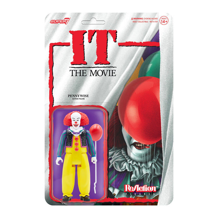 IT The Movie: Pennywise (Clown) ReAction 3 3/4-Inch Figure