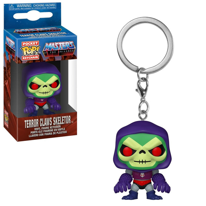 Masters of the Universe Skeletor with Terror Claws Pocket Pop! Key Chain