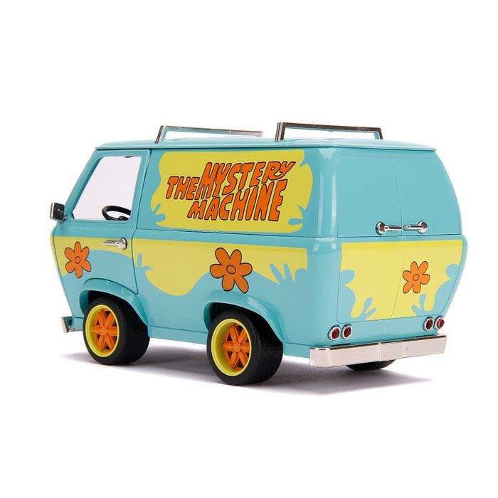 Scooby-Doo Mystery Machine with Scooby and Shaggy Figures 1:24 Die-Cast Metal Vehicle