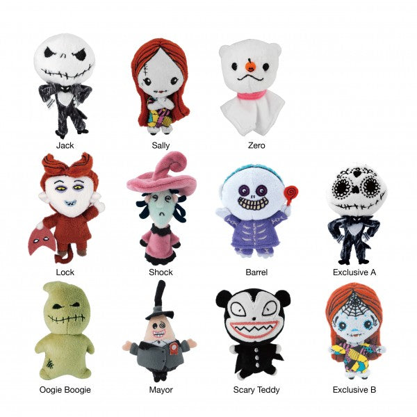 Nightmare Before Christmas Plush Key Chain — Chubzzy Wubzzy Toys