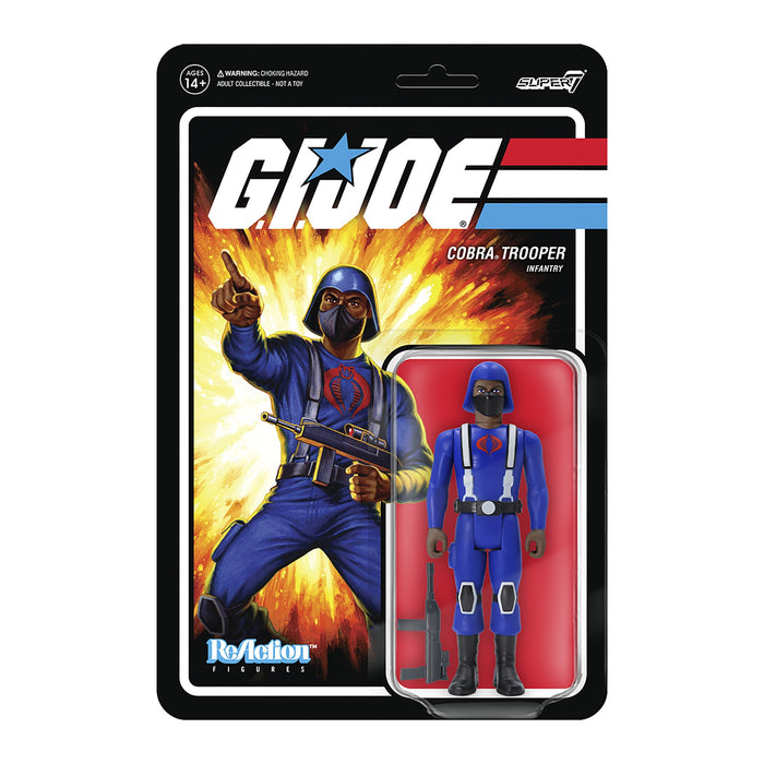 G.I. Joe Cobra Trooper (Y-Back Brown) 3 3/4-Inch ReAction Figure