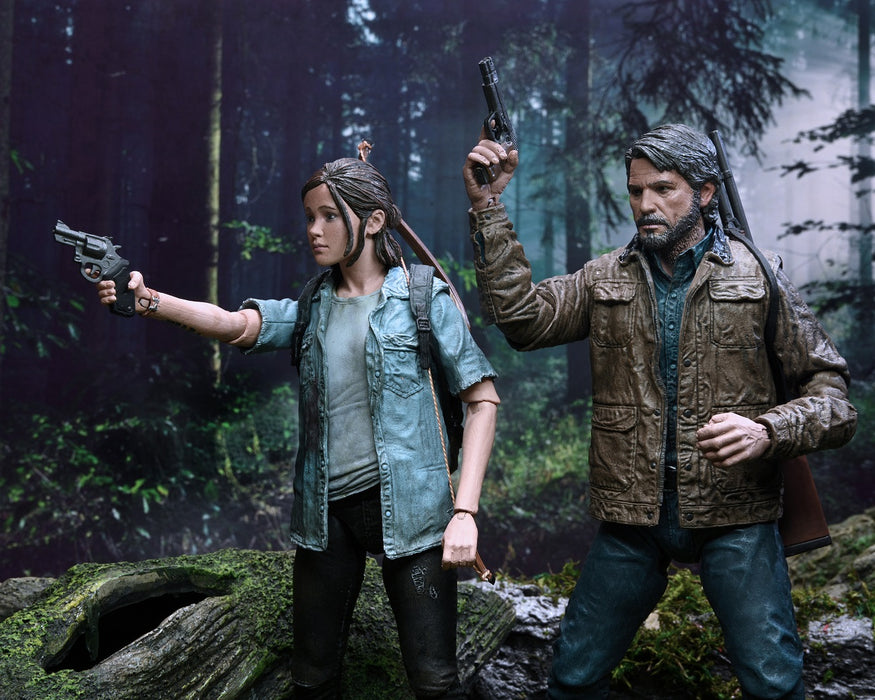 The Last of Us Part 2: Action Figures Ellie e Joel 7″ Neca