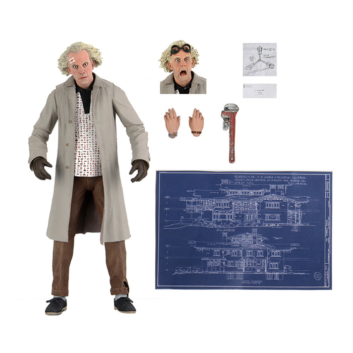 Back to the Future Ultimate Doc Brown 7-Inch Action Figure