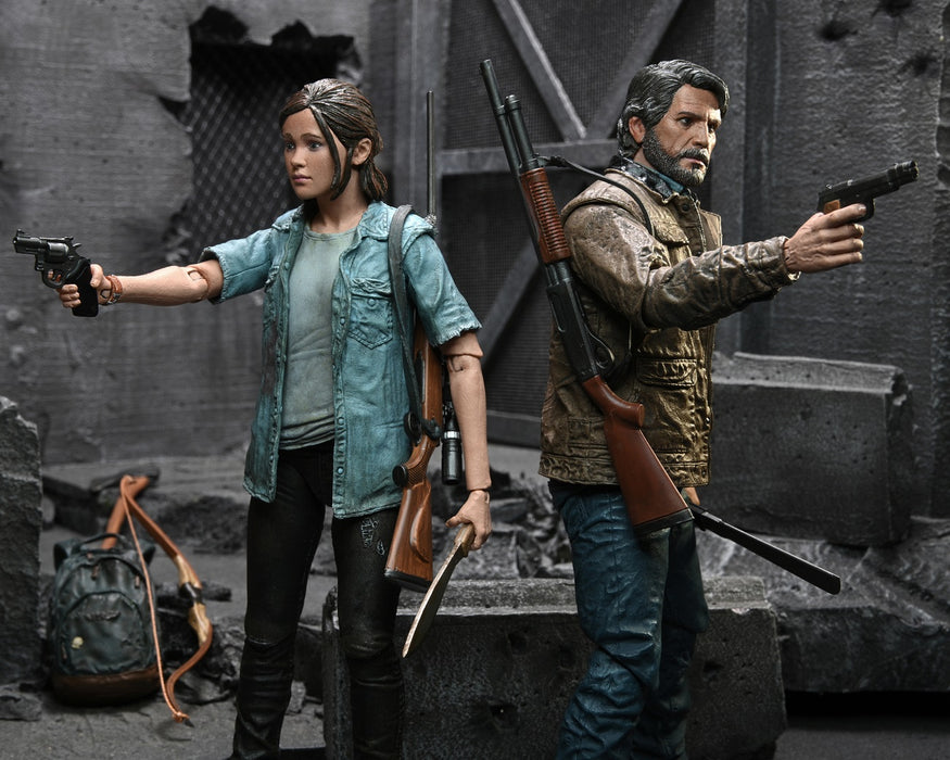 The Last of Us II: Ultimate Joel and Ellie 7-Inch Scale Action Figures 2-Pack