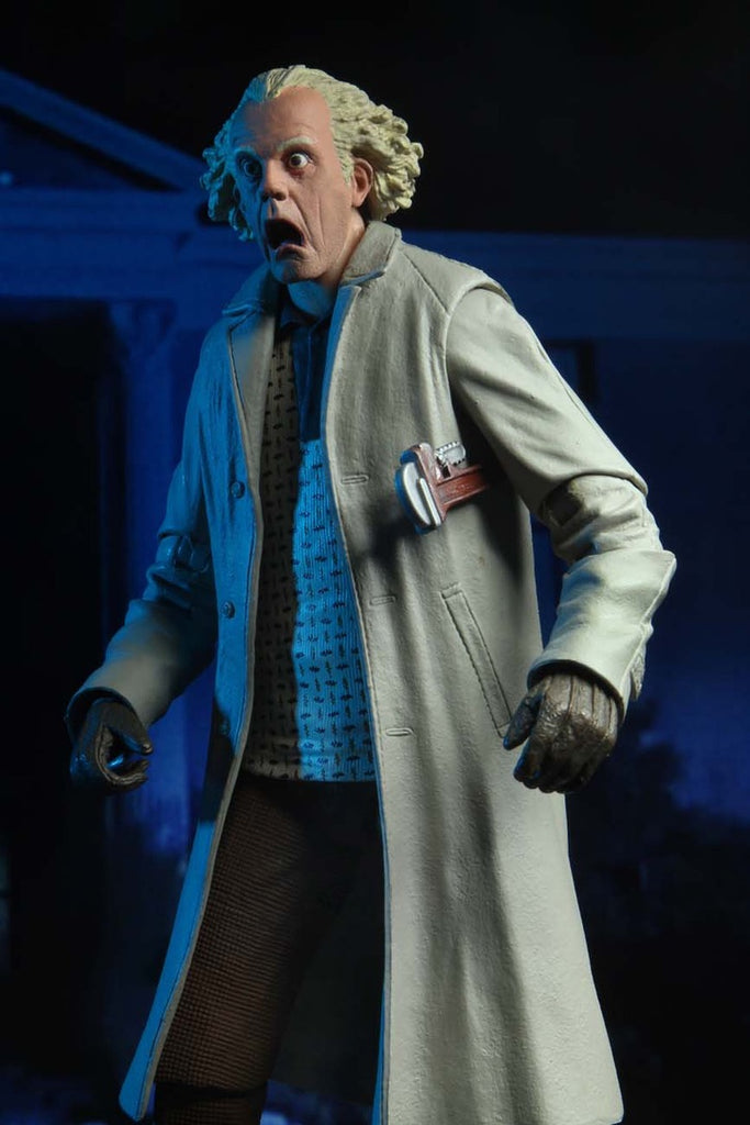 Back to the Future Ultimate Doc Brown 7-Inch Action Figure — Chubzzy ...